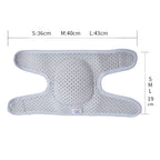 Nailekesi Kids Outdoor Sports Equipment Anti-fall Protective Gear, Color: Gray Purple 6 In 1(M)