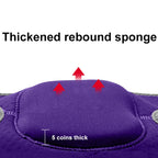 Nailekesi Kids Outdoor Sports Equipment Anti-fall Protective Gear, Color: Gray Purple 6 In 1(M)