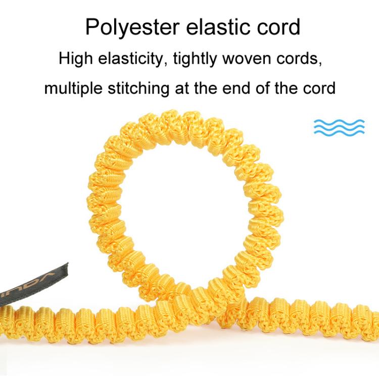 XINDA XD-A9561 Outdoor Mountain Climbing Equipment Anti-Loss Telescopic Buckle Elastic Rope, Style: 2 Automatic Locks