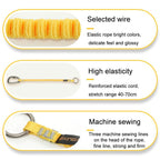 XINDA XD-A9561 Outdoor Mountain Climbing Equipment Anti-Loss Telescopic Buckle Elastic Rope, Style: 2 Automatic Locks