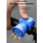 BENGGUO Bicycle Electronic Bell Mini Waterproof Cycling Equipment, Color: Battery Blue