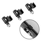 WEST BIKING 5pcs /Bag Mountain Bike Hose Guide Plate Frame Cable Conversion Mounting Bracket(Black)