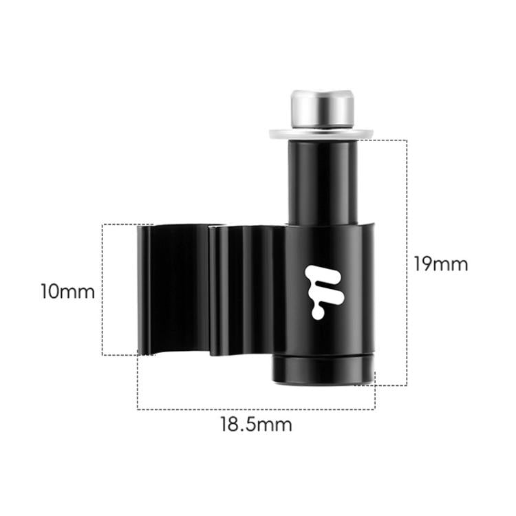 WEST BIKING 5pcs /Bag Mountain Bike Hose Guide Plate Frame Cable Conversion Mounting Bracket(Black)
