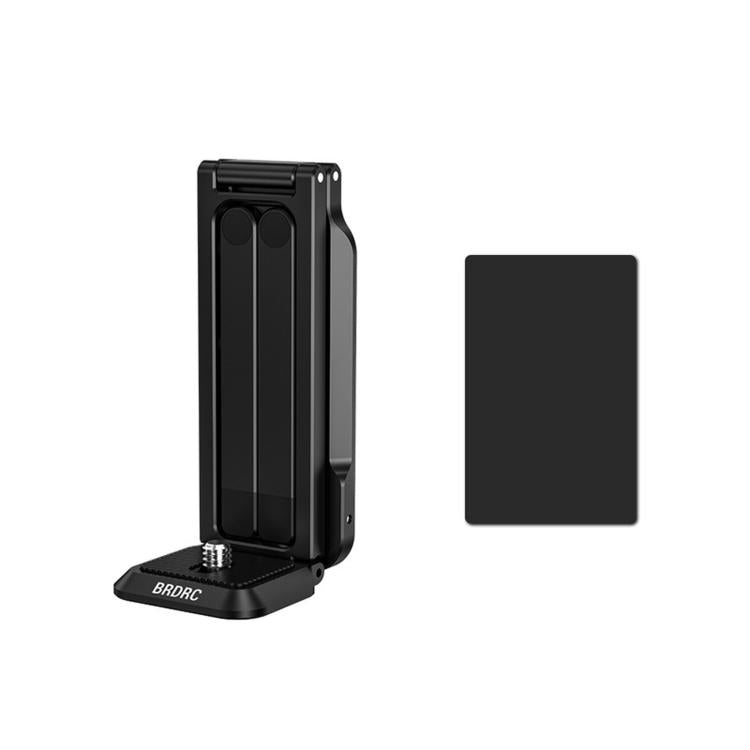 DJI Osmo Pocket 4 / 3 BRDRC Magnetic Tripod Metal Mounting Bracket(Black)