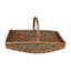 Red Hamper Unpeeled Willow Garden Trug Basket
