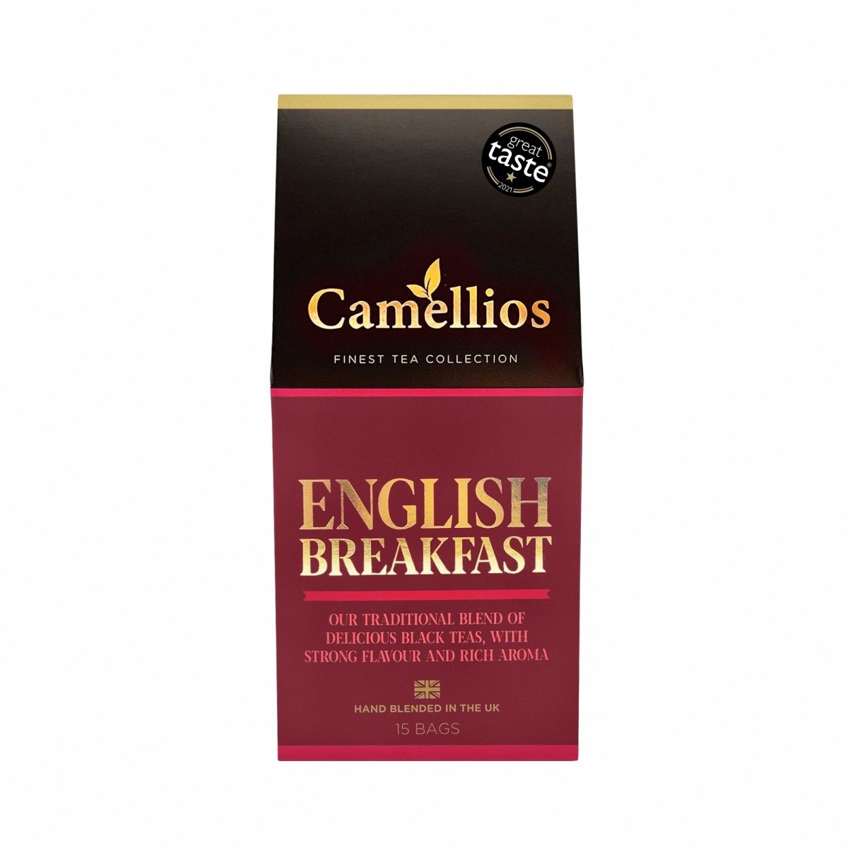 Specialty Tea Selection, 3 Classic Teas, Camellios (3 Pack, 15 Tea Bags Each)