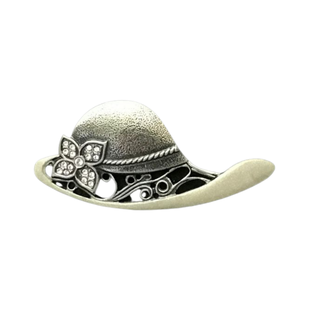 Timeless Classics Crystal Hat Brooch Main image