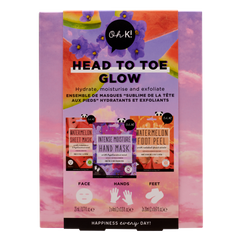 Oh K! Head To Toe Glow Mask & Peel Pamper Set