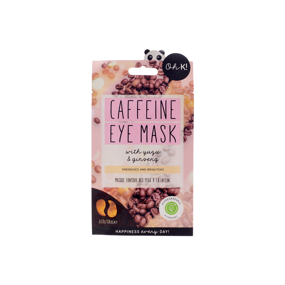 Oh K! Caffeine Under Eye Mask, For Puffy Tired Eyes, With Added Caffeine 15g Main image