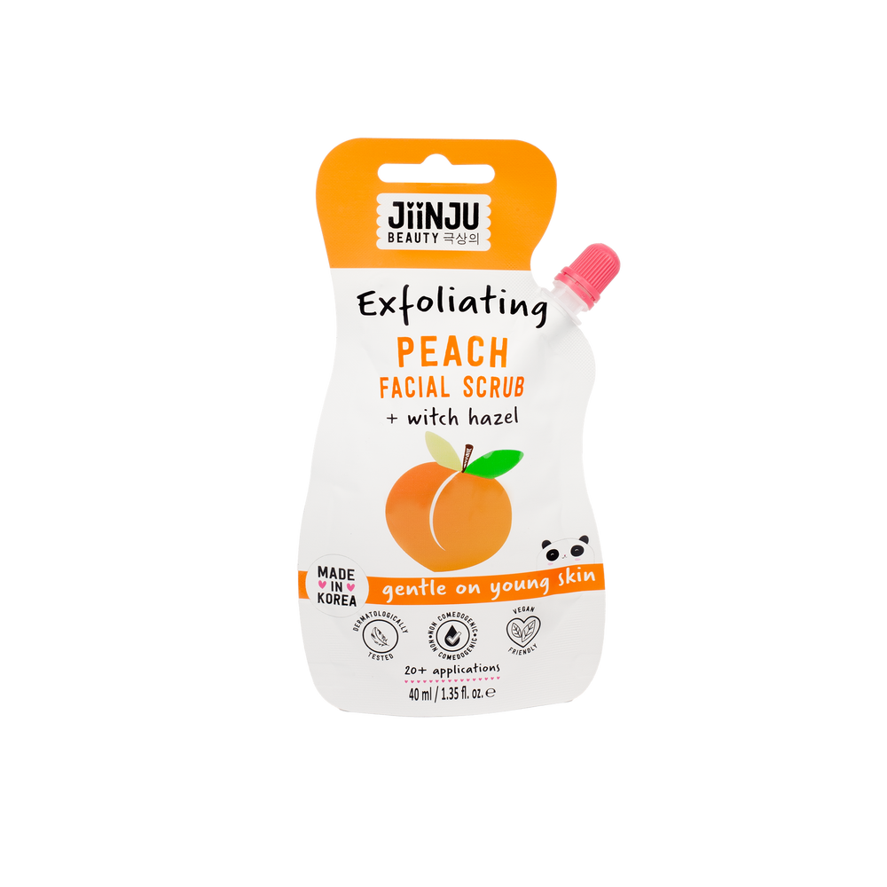 Jiinju Exfoliating Peach Facial Scrub