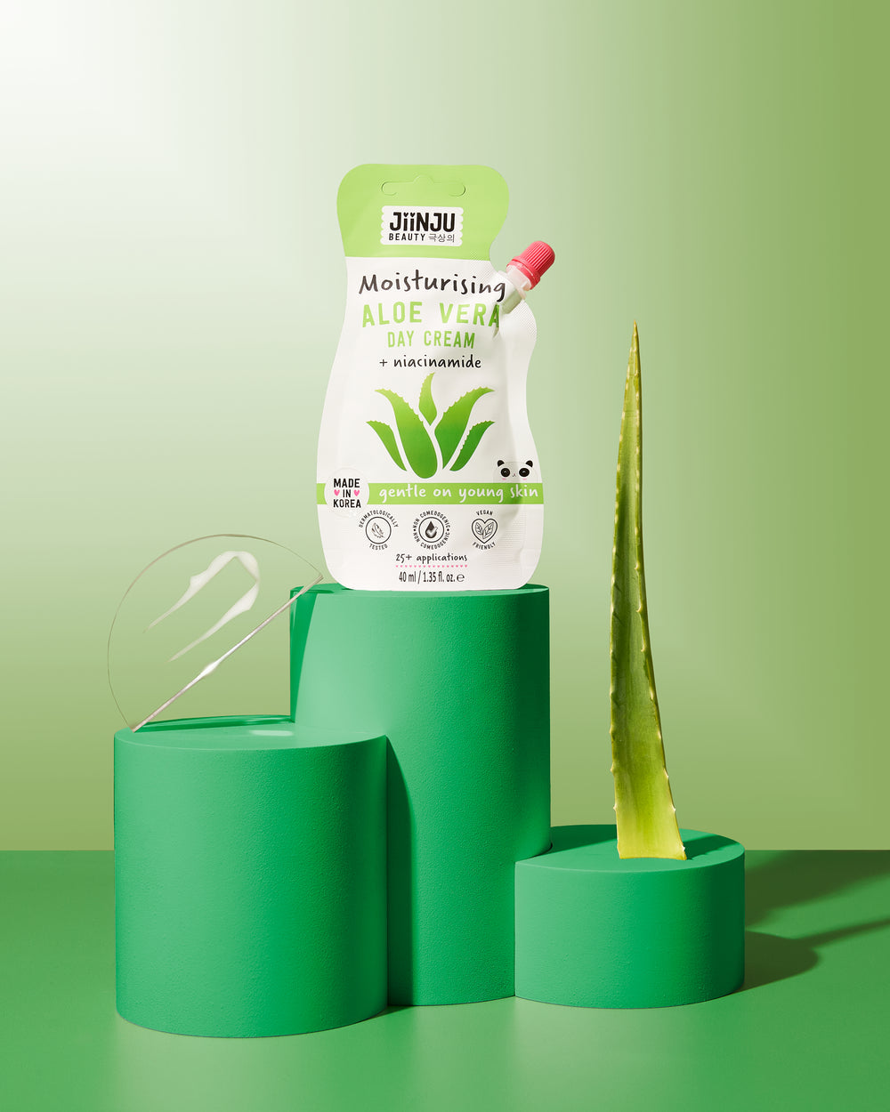 Jiinju Moisturising Aloe Vera Day Cream
