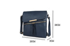 Designer Cross Body Bag With Flap 'n' Tassel - Royal Blue