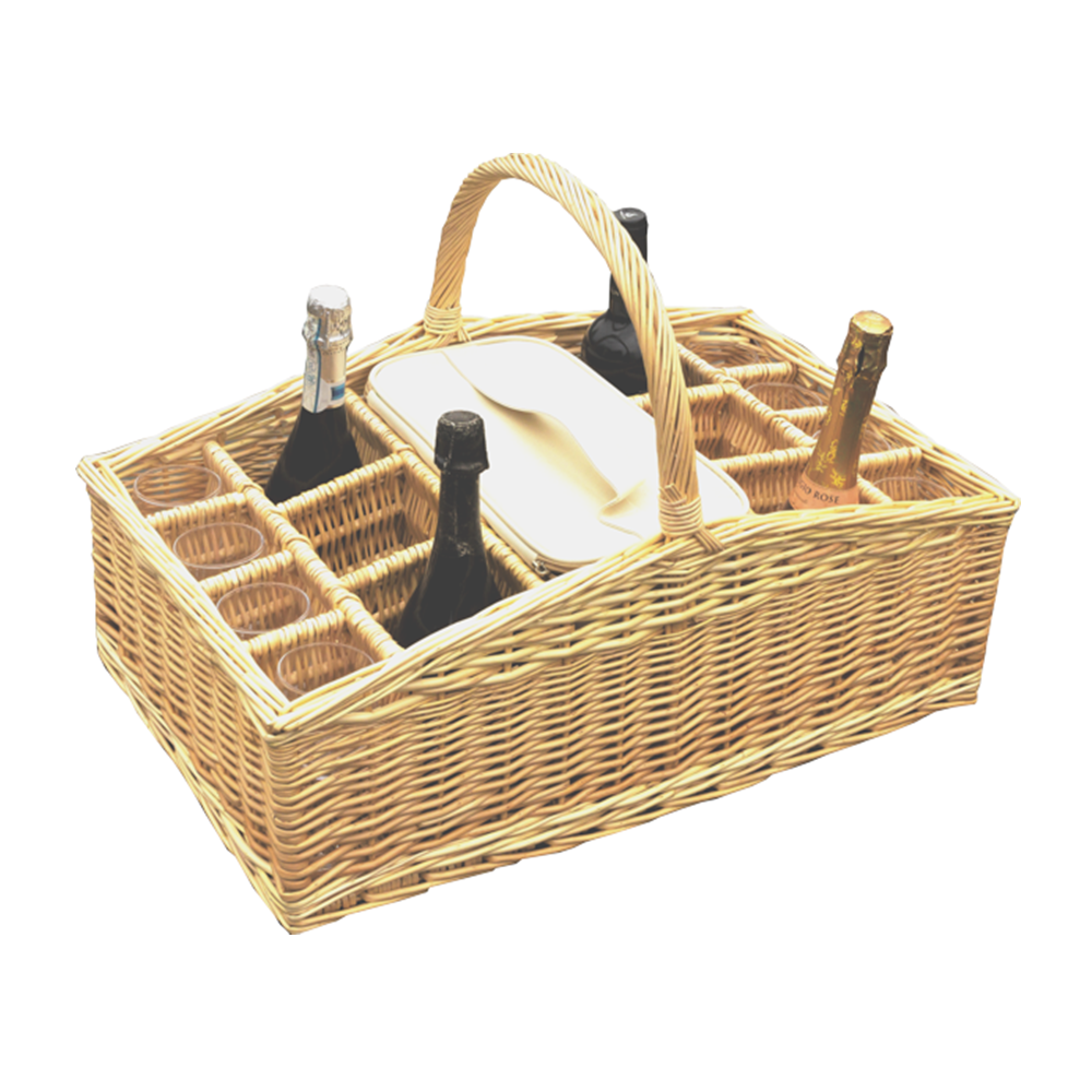 Large Drinks Basket Carrier Main image