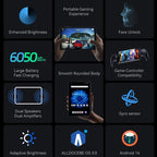 ALLDOCUBE iPlay 60 Mini Pro 4G LTE Tablet, 8GB+256GB, 8.4 inch Android 14 MTK Helio G99 Octa Core (Dark Gray)