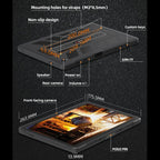 CENAVA A109TB IP68 Rugged Tablet PC, 8GB+128GB, 10.95 inch Android 14 MT6789V Octa Core, 4G Network, EU Plug