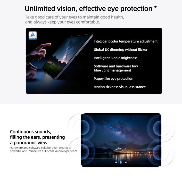 vivo Pad6 Pro 13.2 inch Tablet PC, 12GB+256GB, OriginOS 6 Snapdragon 8 Elite Gen5 Octa Core (Purple)