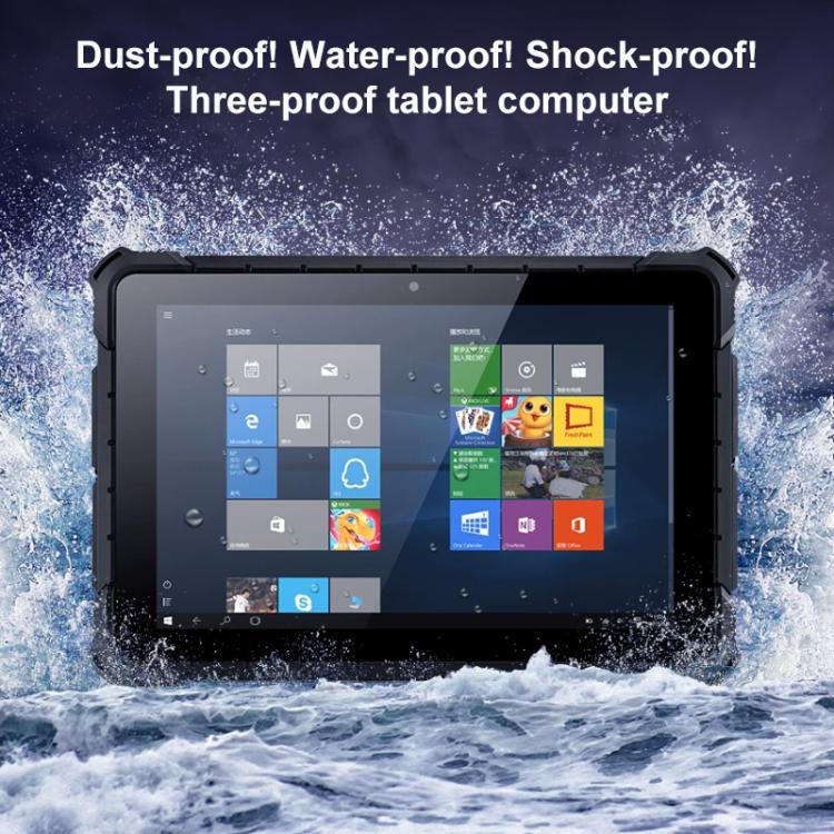 PiPo X4 10.1 inch IP67 Rugged Tablet PC, 12GB+256GB, Windows10 Intel Alder Lake N100 Quad Core, US Plug