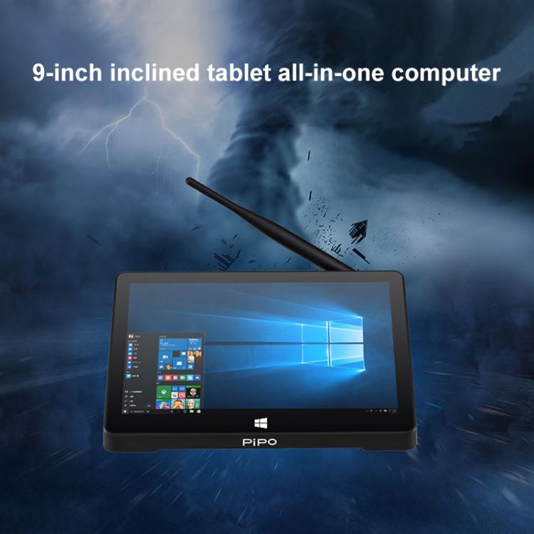 PiPo X9S 9 inch All-in-One Mini PC, 4GB+64GB, Windows10 Intel Celeron J4005 or N4105 Random CPU Delivery, US Plug