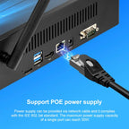 PiPo X10S 10.1 inch All-in-One Mini PC, 12GB+256GB, Windows11 Intel Alder Lake-N100 Quad Core, US Plug