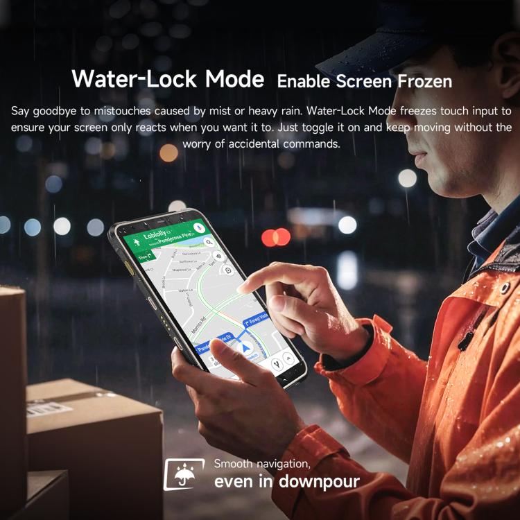 [HK Warehouse] Ulefone Rugking Pad Pro Rugged Tablet PC, 8GB+128GB, 8.68 inch Android 16 Unisoc T7250 Octa Core 4G Network, EU Plug (Black)