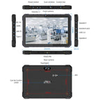 CENAVA A18ST IP68 Rugged Tablet PC, 8GB+128GB, 10.1 inch Android 13 OS MT8781 Octa Core, 4G Network, UK Plug