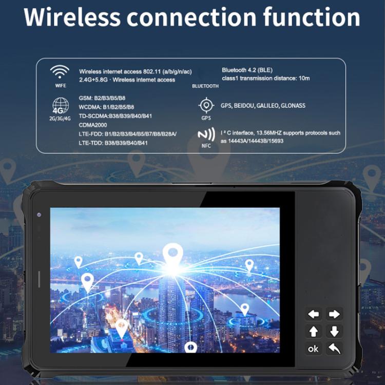 CENAVA A80PT IP68 Rugged Tablet PC, 8GB+128GB, 8 inch Android 11 OS MT6771 Octa Core, 4G Network, US Plug