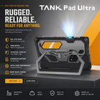 [HK Warehouse] Unihertz 8849 Tank Pad Ultra Rugged Tablet PC & Projector, 16GB+512GB, 10.95 inch Android 15 Dimensity 8200 Octa Core 5G Network, EU Plug (Black)
