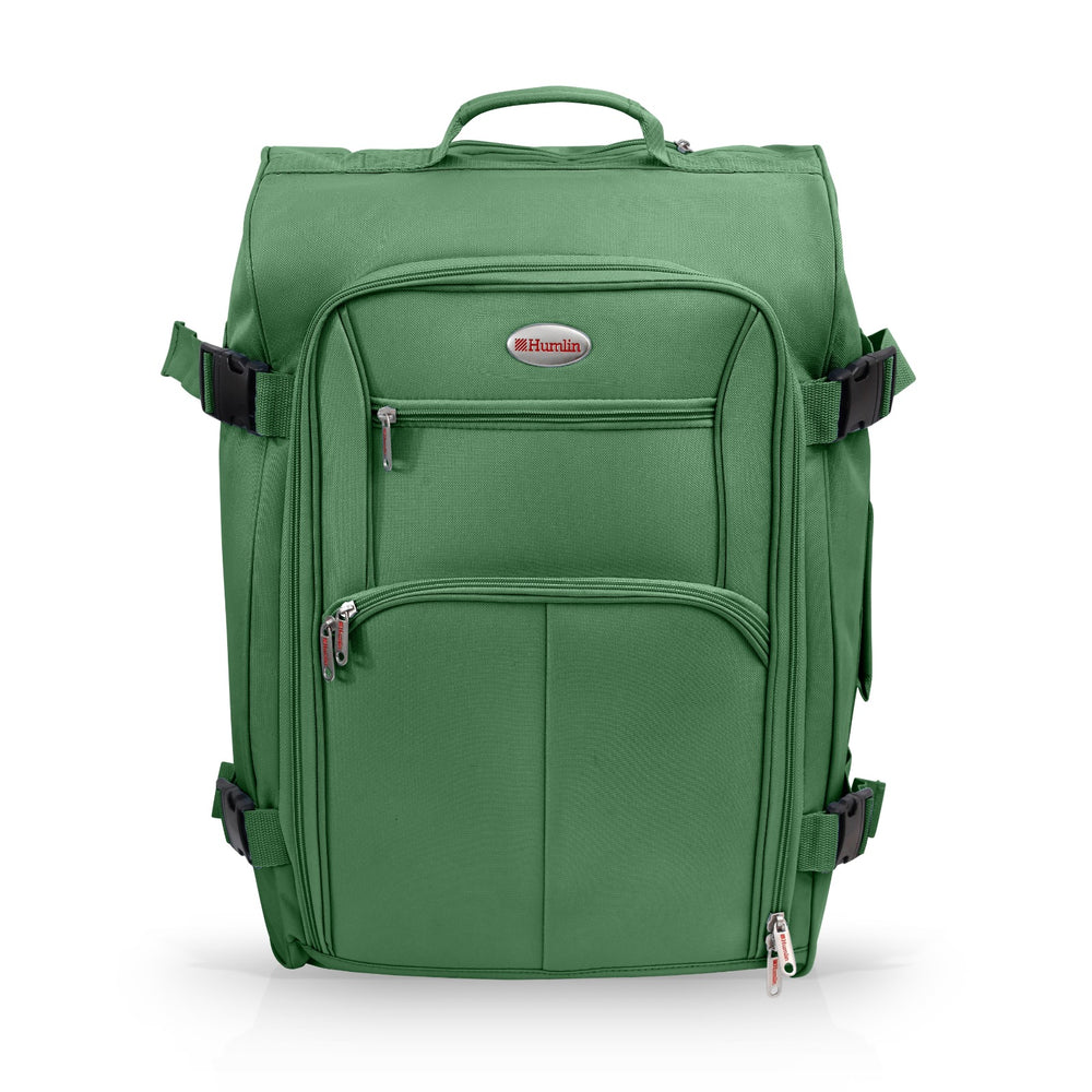Purple Cabin approved suitcase trolley bag | Lightweight and foldable carry on hand luggage | 35 litres
