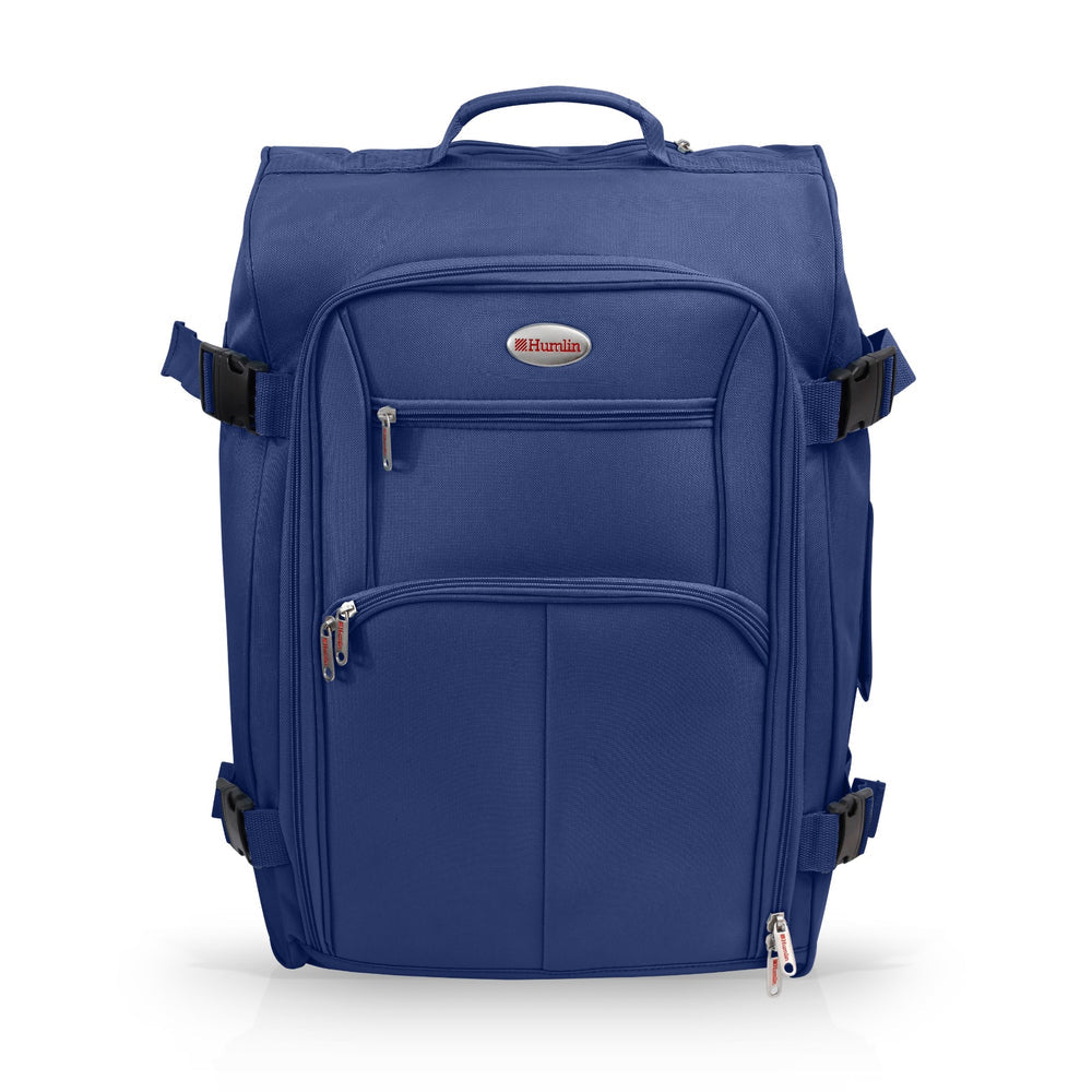 Purple Cabin approved suitcase trolley bag | Lightweight and foldable carry on hand luggage | 35 litres