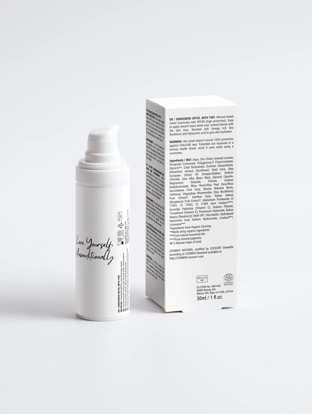 Sunrise Serenity - Sunscreen SPF30, with tint Selfnamed