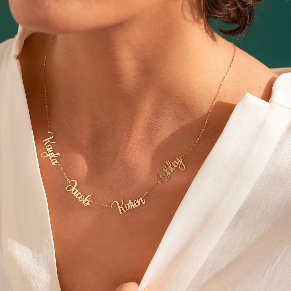 Multiple Name Necklace Maiden-Art