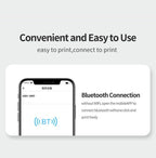 A32 Small Portable Self - adhesive Error Question Photo Label Bluetooth Pocket Thermal Printer(English Version) - British D'sire