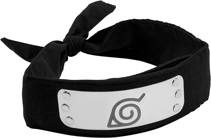 ABYstyle Naruto Konoha Replica Headband - Black - British D'sire Main image