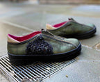 Adieu - Military Zip up sneaker - Sneaker - British D'sire