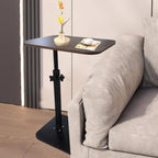 Adjustable C-Shaped Sofa Side End Table Coffee Laptop Table Bedroom Living Room - British D'sire