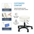 Adjustable Massage Table with Recliner Chair, Height - adjustable Stool - Ideal for Tattoo, Spa, and Salon - Massage Table - British D'sire