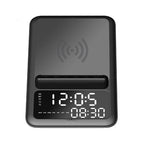 AEC BT512 Multifunctional Bluetooth Speaker 10W Wireless Charger LED Desktop Electronic Alarm Clock - British D'sire
