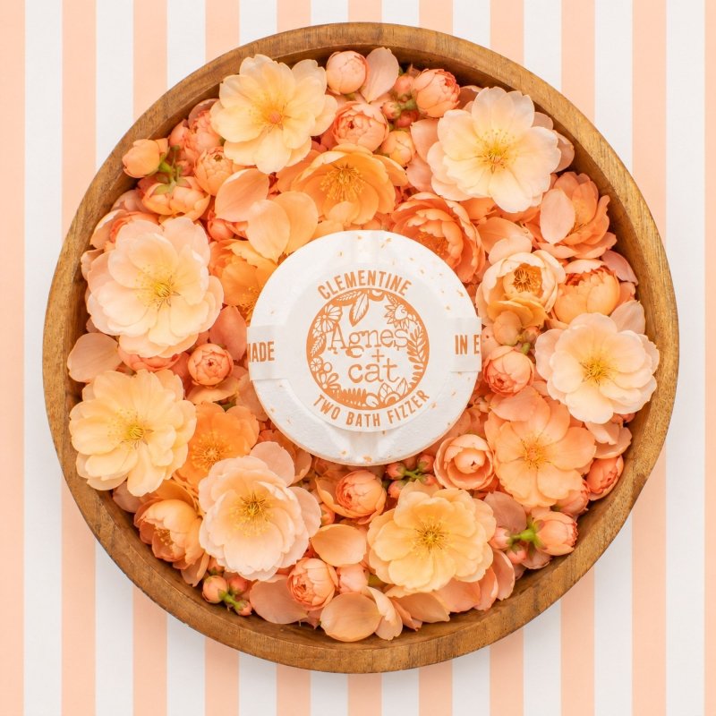 Agnes + Cat Floral & Citrus Bath Fizzer Gift Set - Agnes + Cat Bath Fizzer Gift Sets - British D'sire