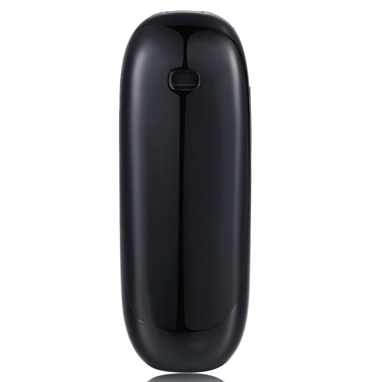AIEK KK1 Mini Mobile Phone, English Keyboard, Hands Free Bluetooth Dialer Headphone, MTK6261DA, Anti - Lost, Single SIM, Network: 2G(Black) - British D'sire