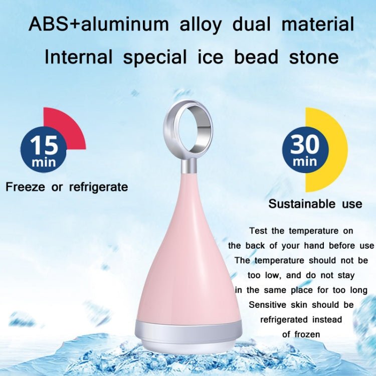 Aimanfun Facial Pore Shrinking Ice Compress Beauty Instrument(Pink) - British D'sire