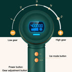 Aimanfun Home IPL Laser Photon Rejuvenation Hair Removal Instrument, Plug: US Plug(Dark Green) - British D'sire