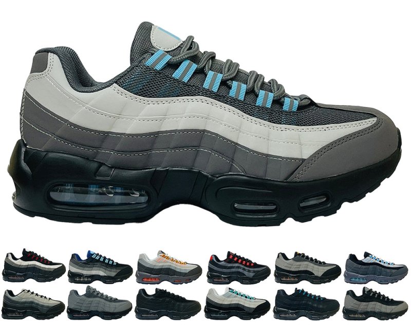 Air Cushioned Casual Lace Up Trainers - Trainers - British D'sire Main image