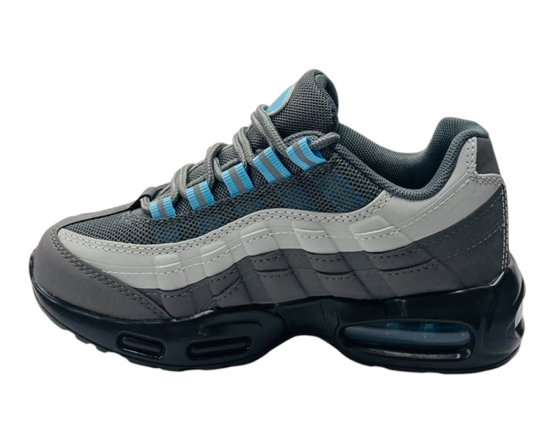 Air Cushioned Lace Up Sports Kid's Trainers - Trainers - British D'sire