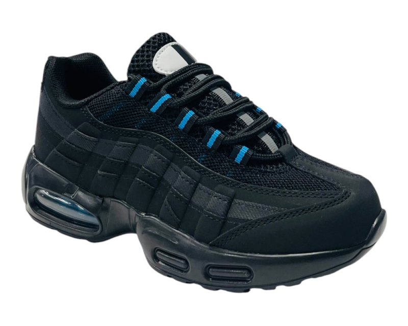 Air Cushioned Lace Up Sports Kid's Trainers - Trainers - British D'sire