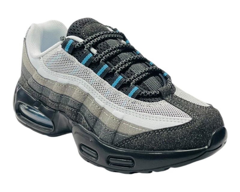 Air Cushioned Lace Up Sports Kid's Trainers - Trainers - British D'sire