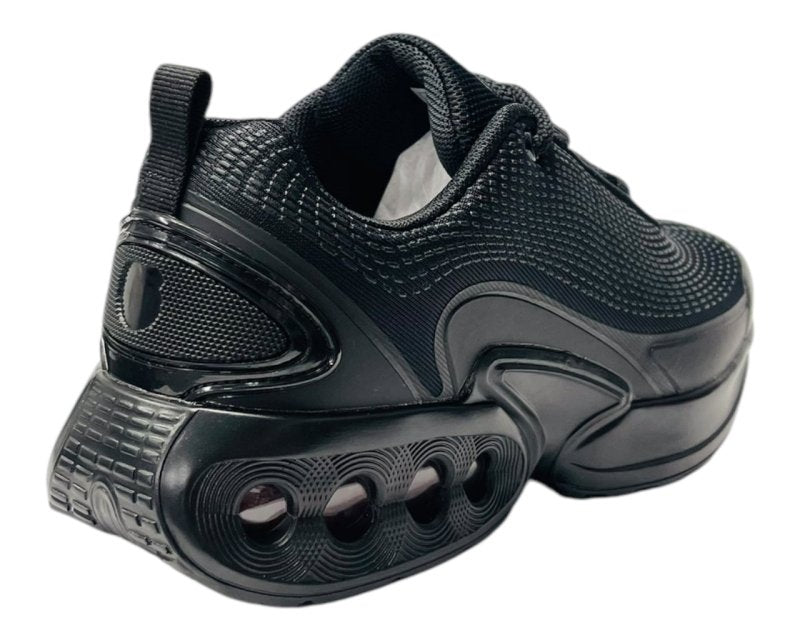 Air Cushioned Lace Up Sports Trainers - Trainers - British D'sire