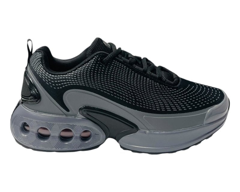 Air Cushioned Lace Up Sports Trainers - Trainers - British D'sire
