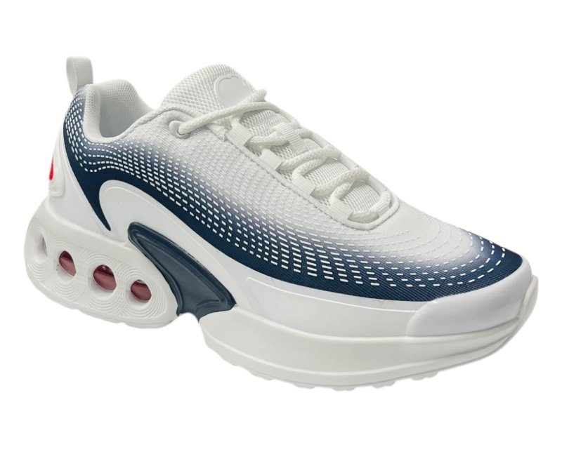 Air Cushioned Lace Up Sports Trainers - Trainers - British D'sire