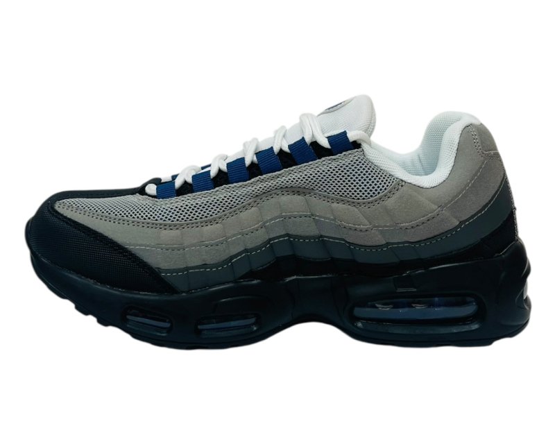 Air Cushioned Lace Up Sports Trainers - Trainers - British D'sire