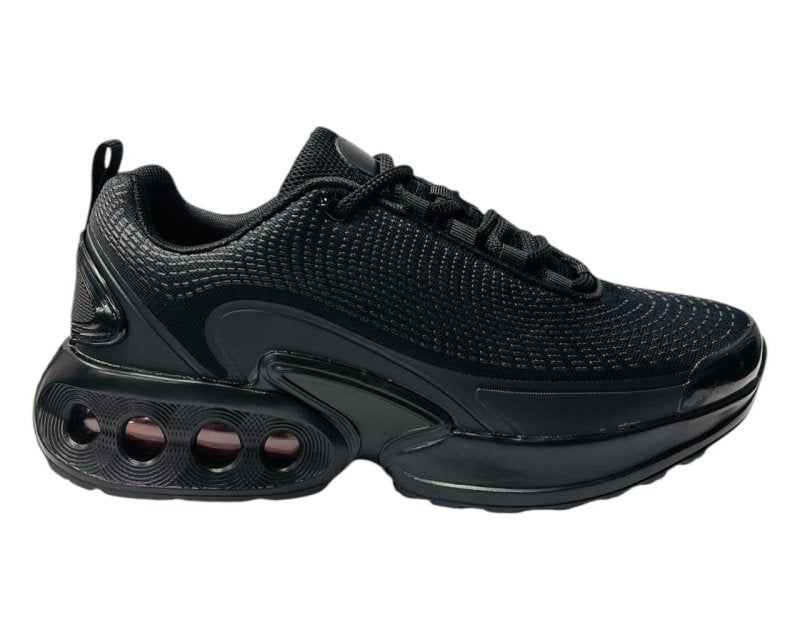 Air Cushioned Lace Up Sports Trainers - Trainers - British D'sire